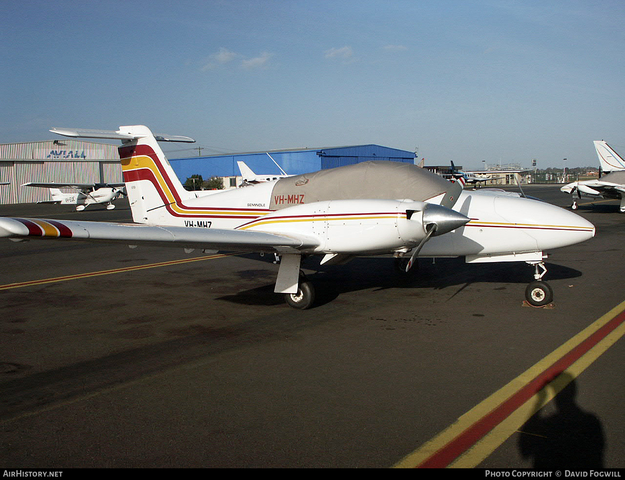 Aircraft Photo of VH-MHZ | Piper PA-44-180 Seminole | AirHistory.net #875767