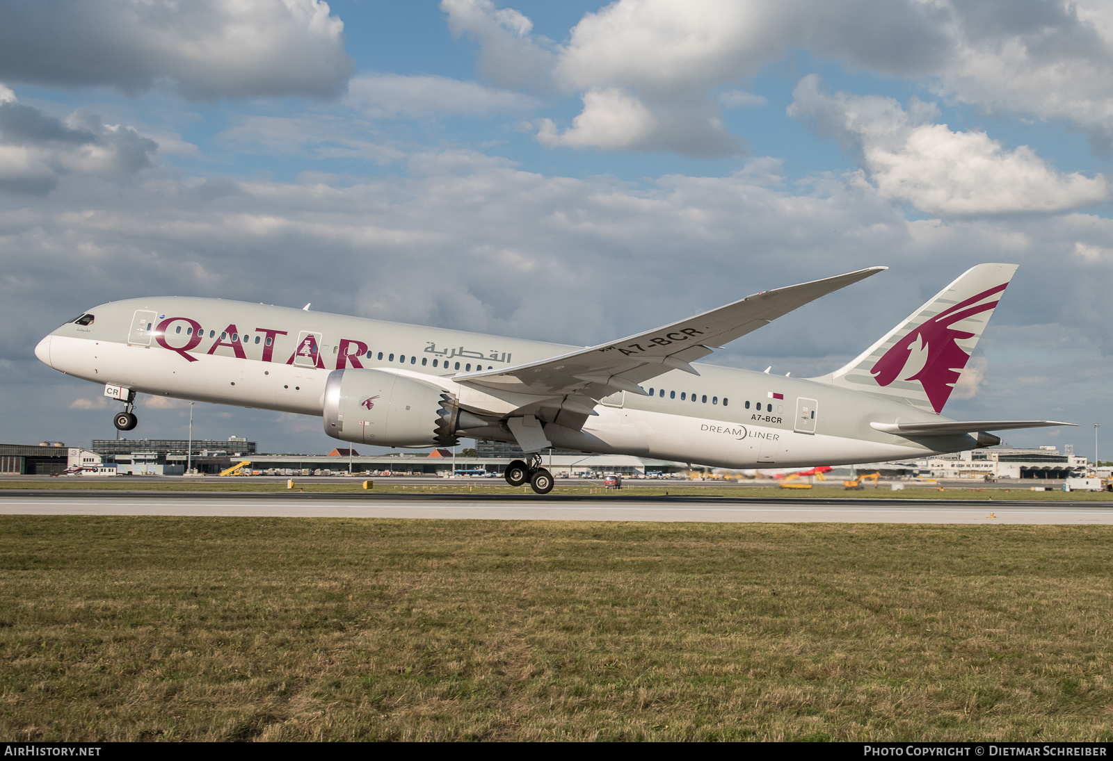 Aircraft Photo of A7-BCR | Boeing 787-8 Dreamliner | Qatar Airways | AirHistory.net #875788