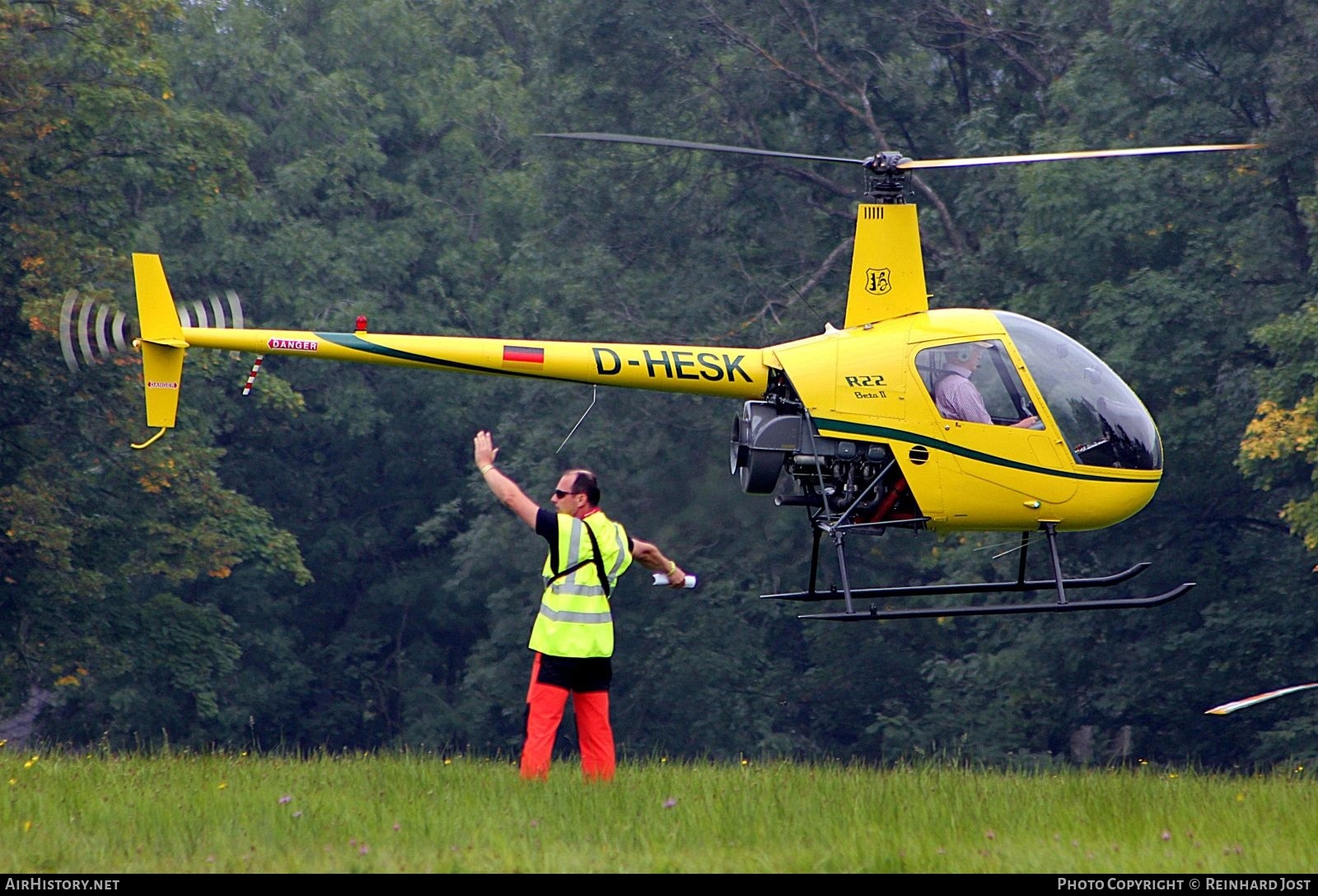 Aircraft Photo of D-HESK | Robinson R-22 Beta II | AirHistory.net #875792