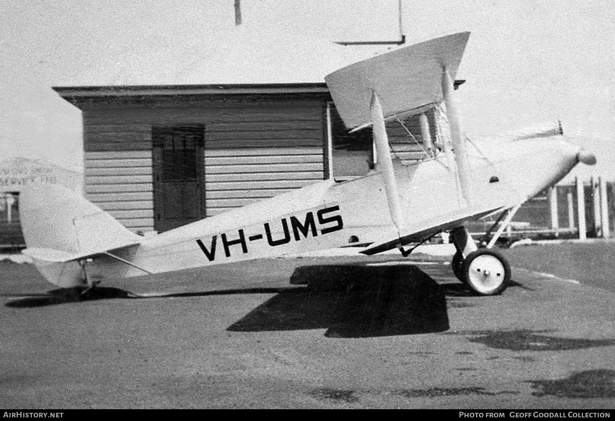 Aircraft Photo of VH-UMS | De Havilland D.H. 60X Moth | AirHistory.net #875794