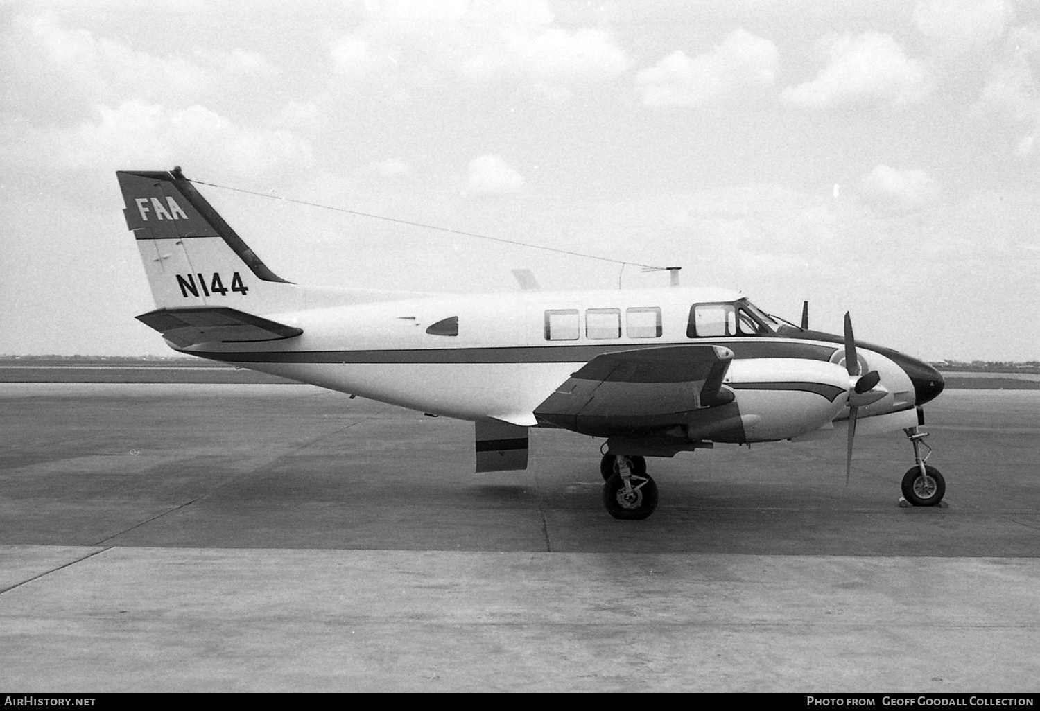 Aircraft Photo of N144 | Beech 65-80 Queen Air | FAA - Federal Aviation Agency | AirHistory.net #875801