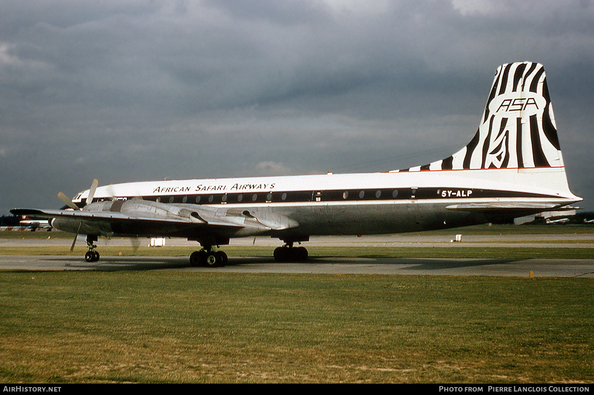 Aircraft Photo of 5Y-ALP | Bristol 175 Britannia 314 | African Safari Airways - ASA | AirHistory.net #875805