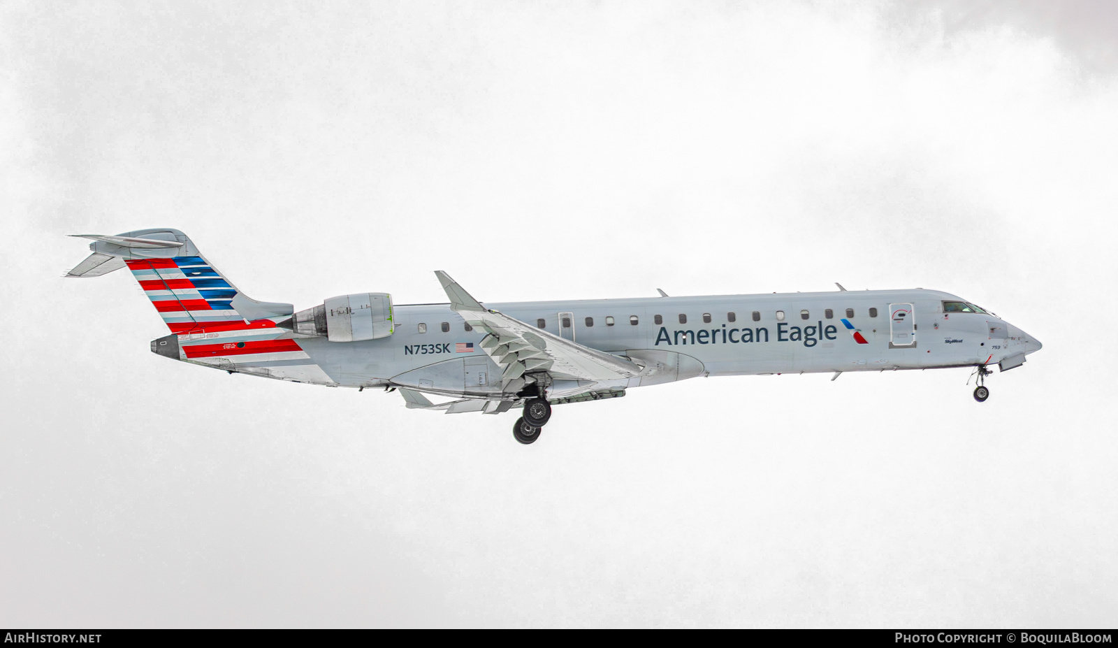 Aircraft Photo of N753SK | Bombardier CRJ-701ER (CL-600-2C10) | American Eagle | AirHistory.net #875827