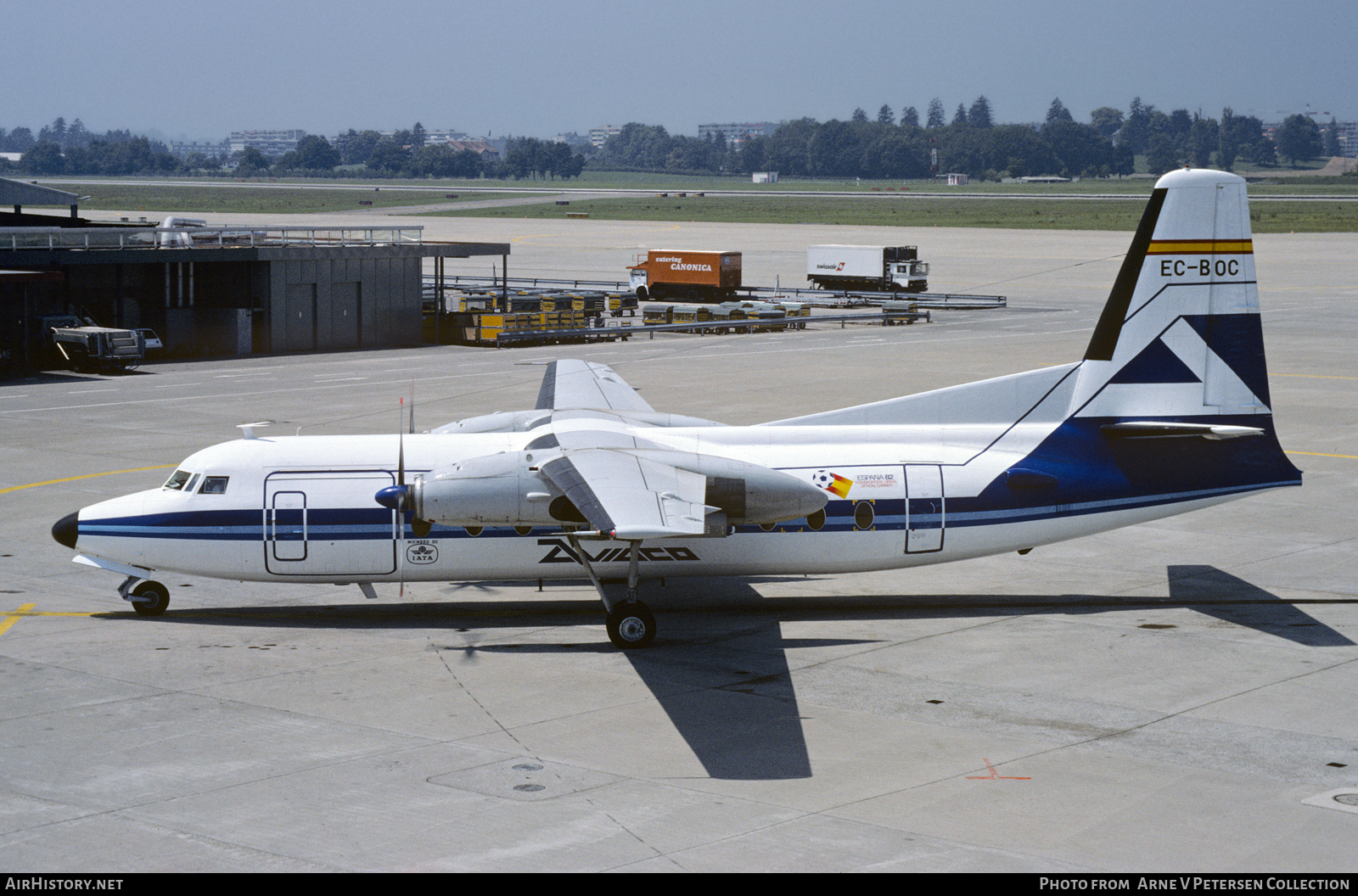 Aircraft Photo of EC-BOC | Fokker F27-400 Friendship | Aviaco | AirHistory.net #875852