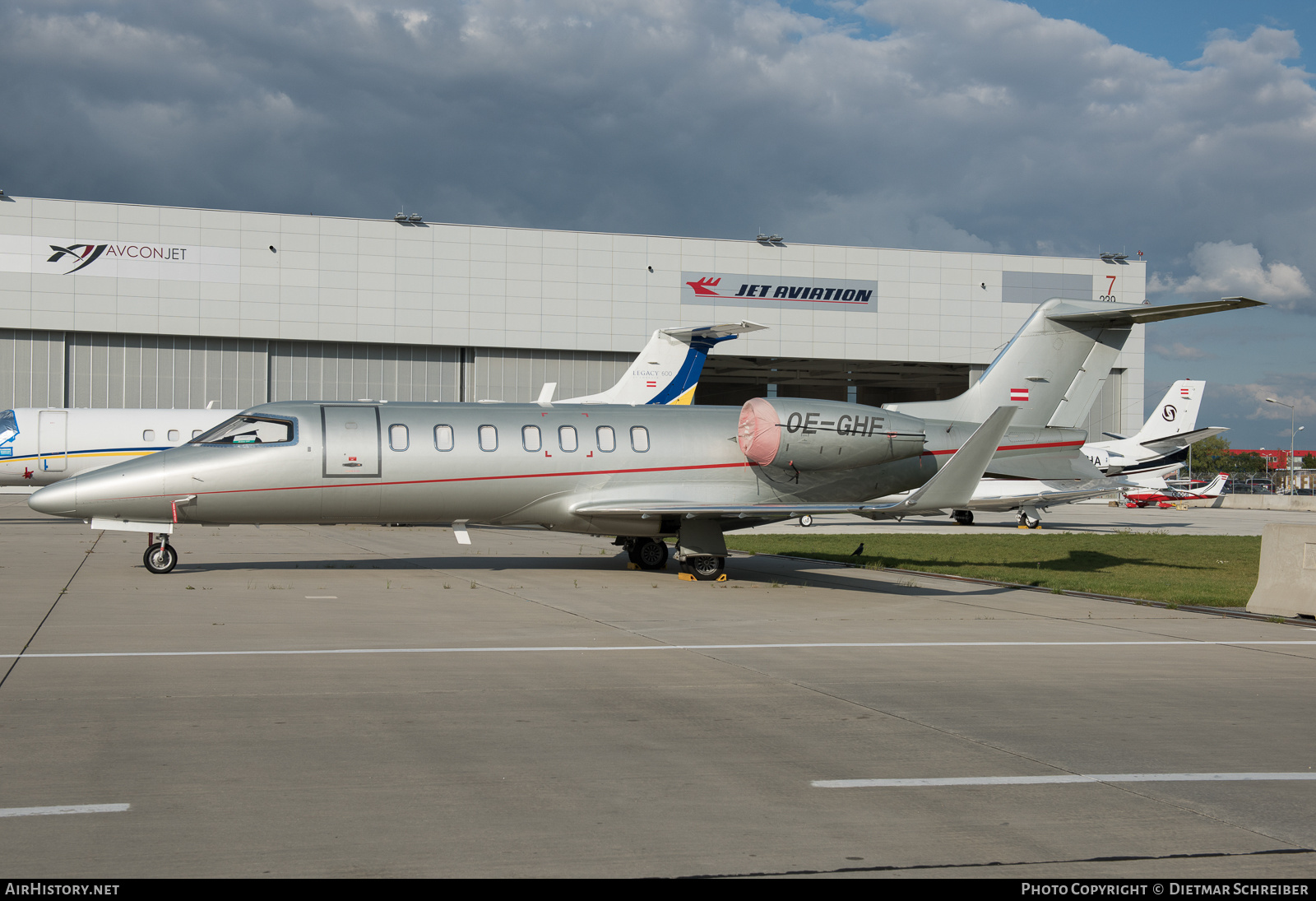 Aircraft Photo of OE-GHF | Learjet 40 | AirHistory.net #875880