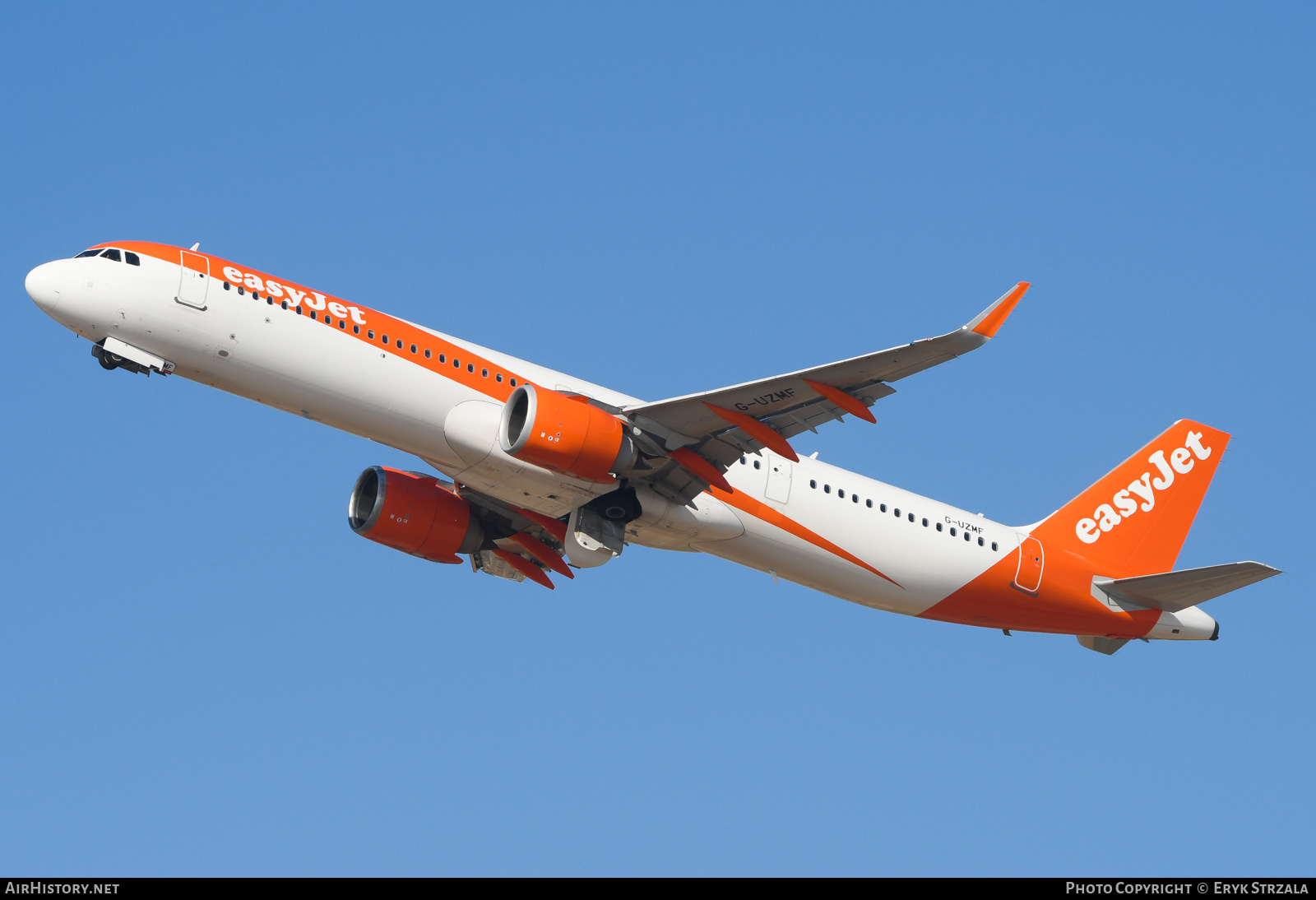 Aircraft Photo of G-UZMF | Airbus A321-251NX | EasyJet | AirHistory.net #875883