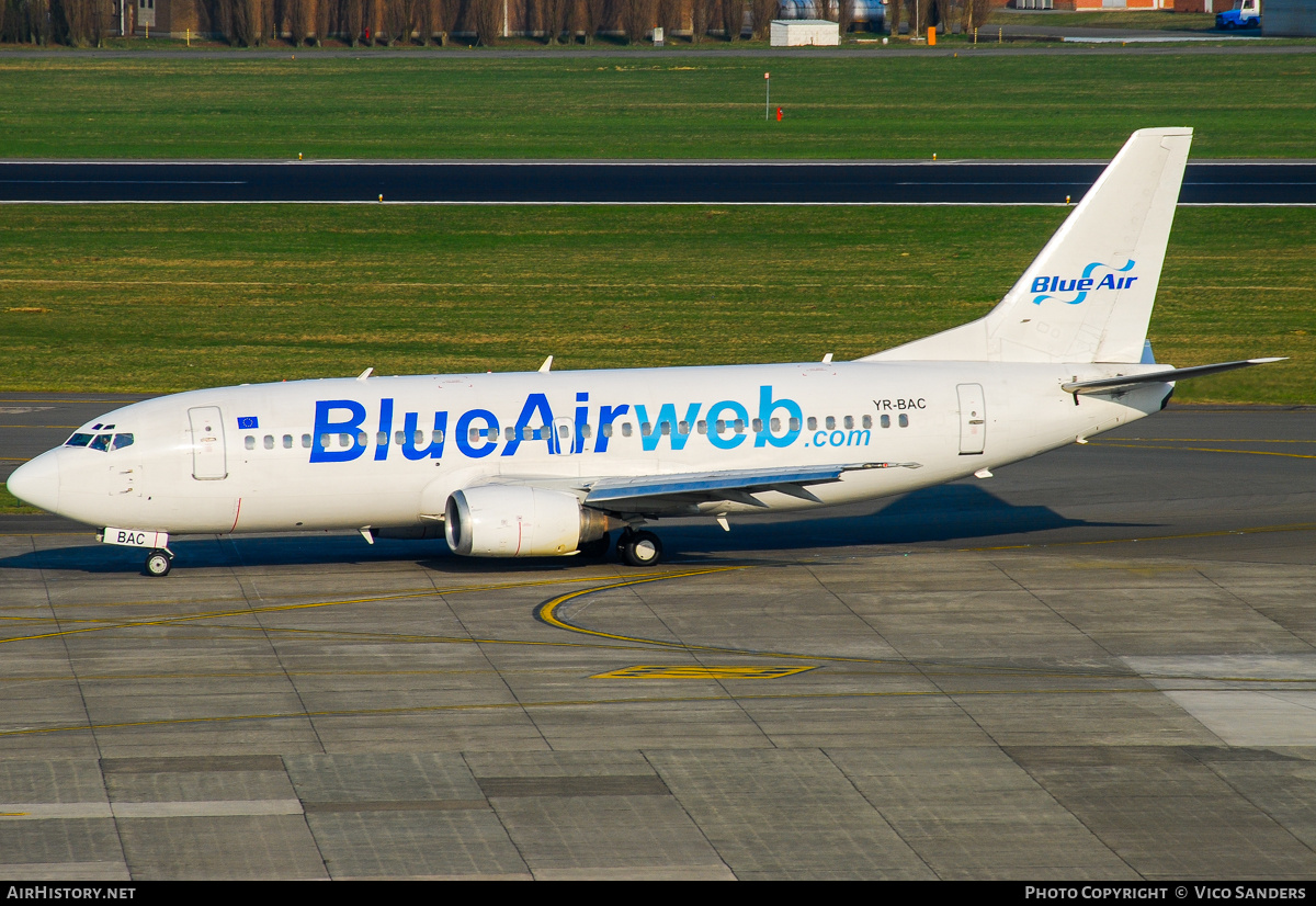 Aircraft Photo of YR-BAC | Boeing 737-377 | Blue Air | AirHistory.net #875898
