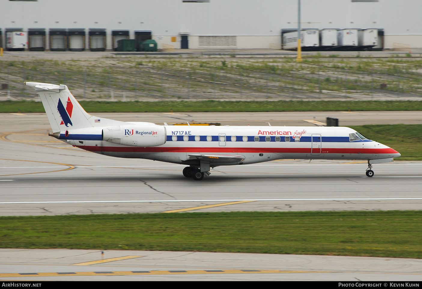 Aircraft Photo of N717AE | Embraer ERJ-135LR (EMB-135LR) | American Eagle | AirHistory.net #875917