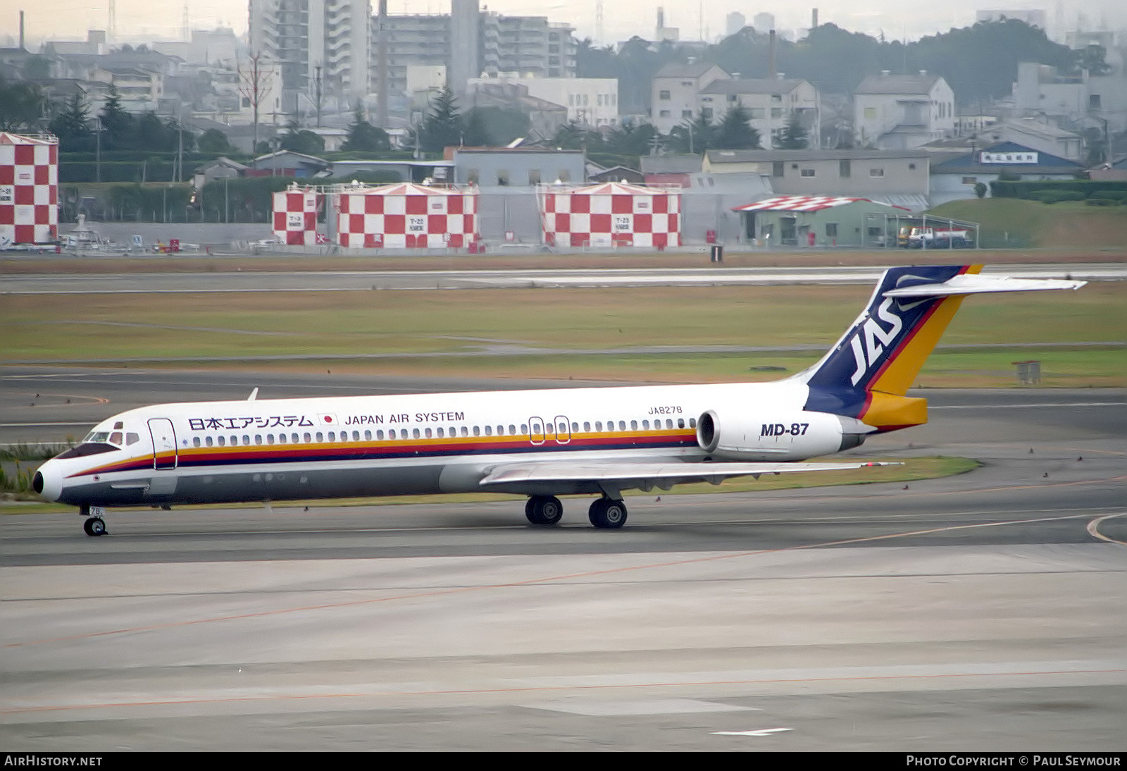 Aircraft Photo of JA8278 | McDonnell Douglas MD-87 (DC-9-87) | Japan Air System - JAS | AirHistory.net #875936