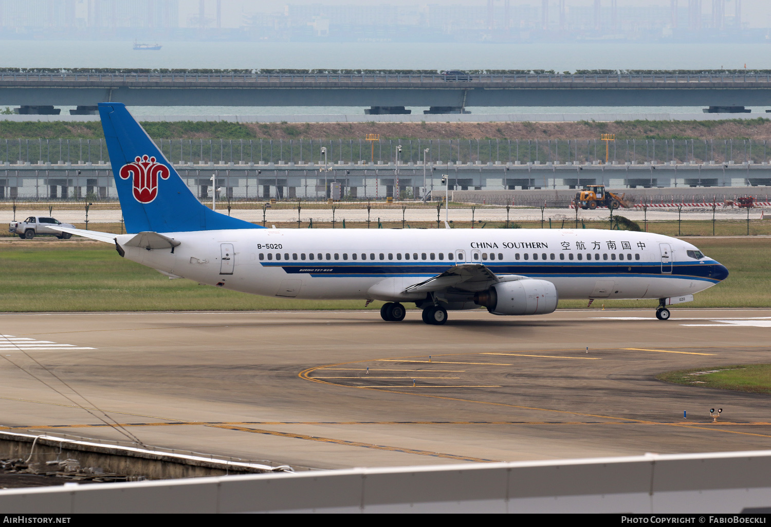 Aircraft Photo of B-5020 | Boeing 737-81B | China Southern Airlines | AirHistory.net #875938
