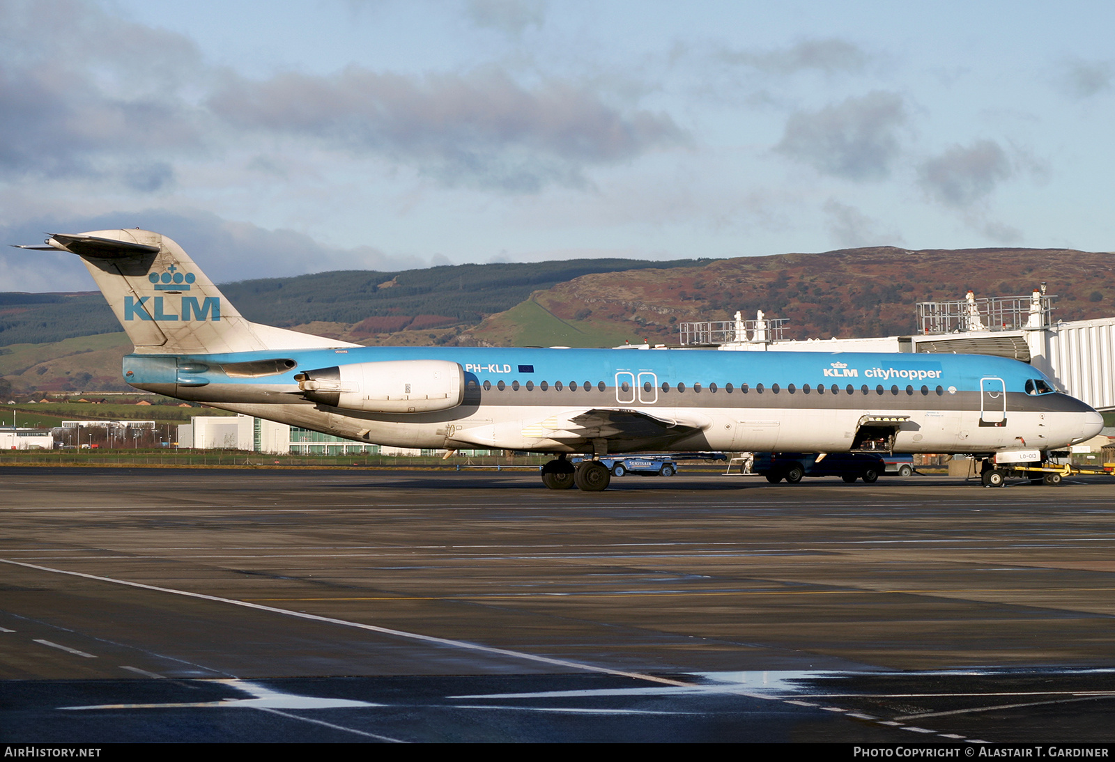 Aircraft Photo of PH-KLD | Fokker 100 (F28-0100) | KLM Cityhopper | AirHistory.net #875966