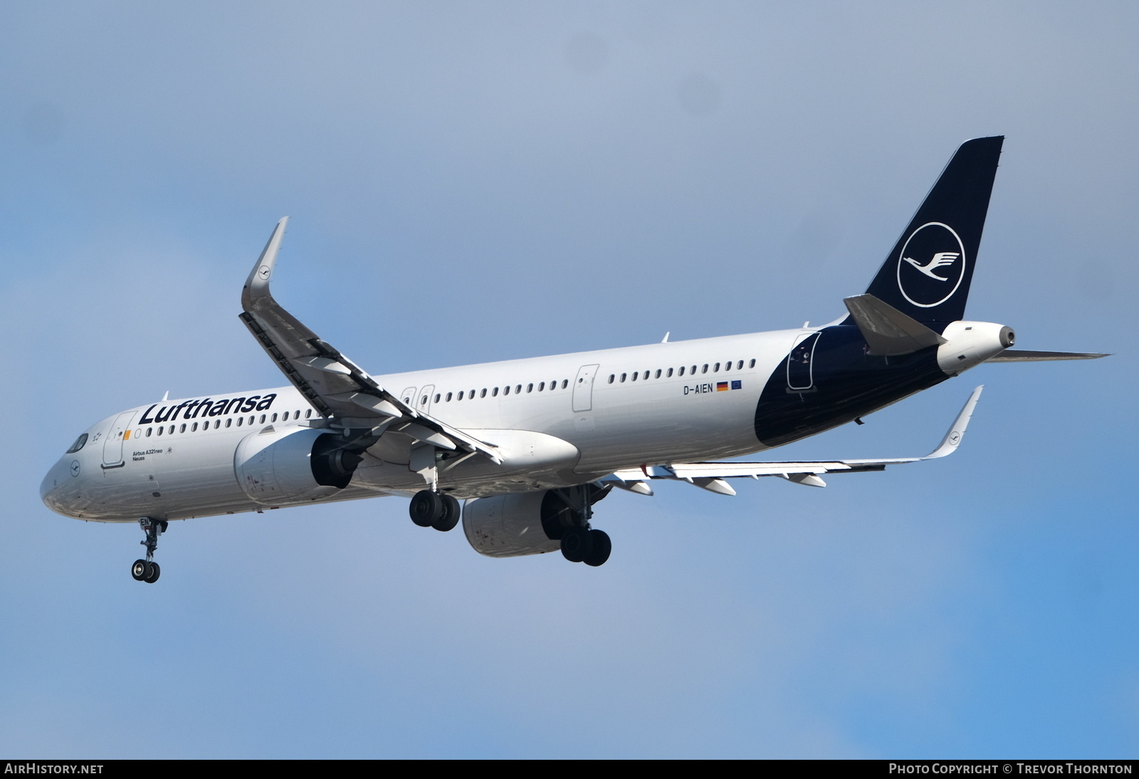 Aircraft Photo of D-AIEN | Airbus A321-271NX | Lufthansa | AirHistory.net #875991
