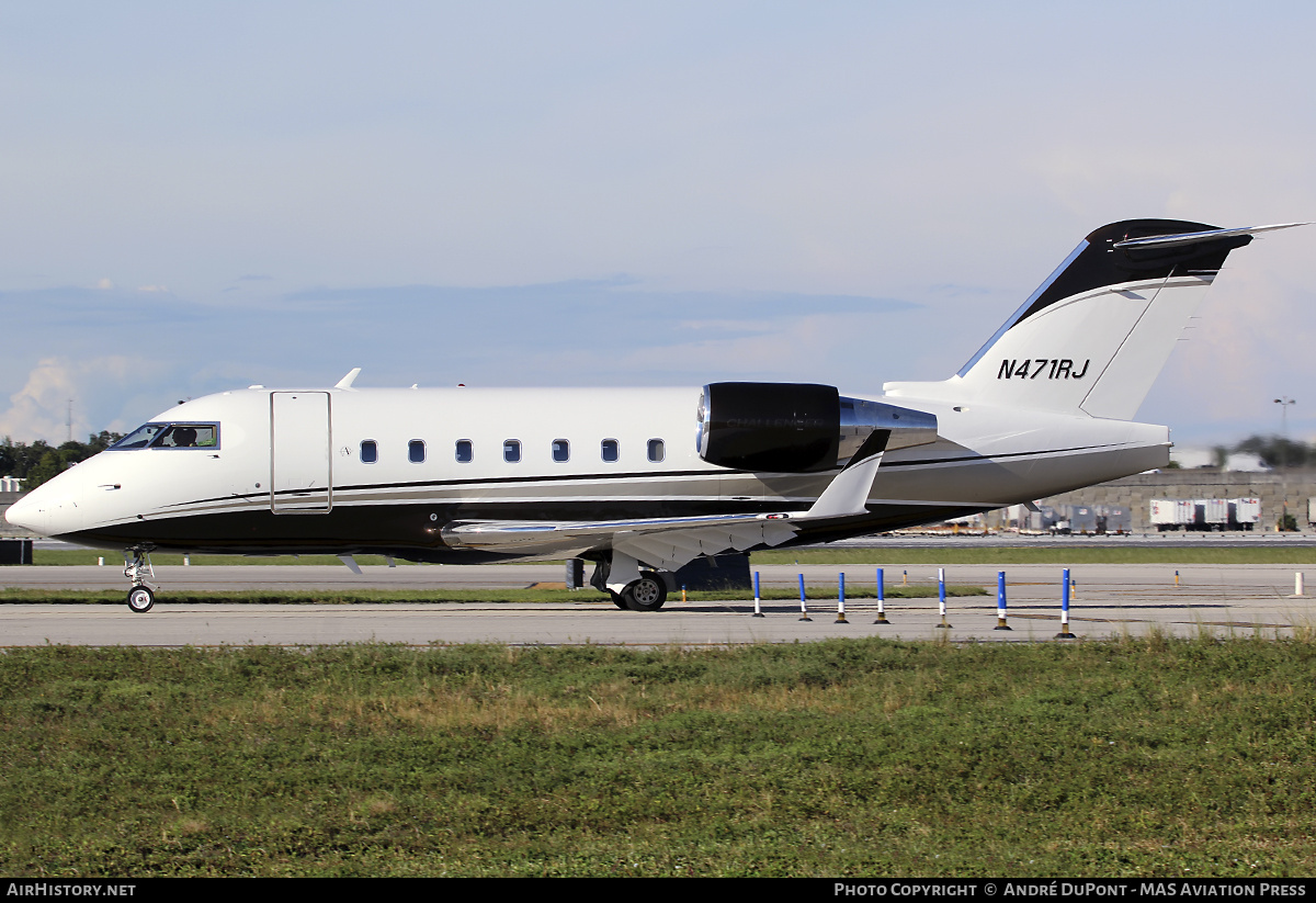 Aircraft Photo of N471RJ | Bombardier Challenger 604 (CL-600-2B16) | AirHistory.net #875993