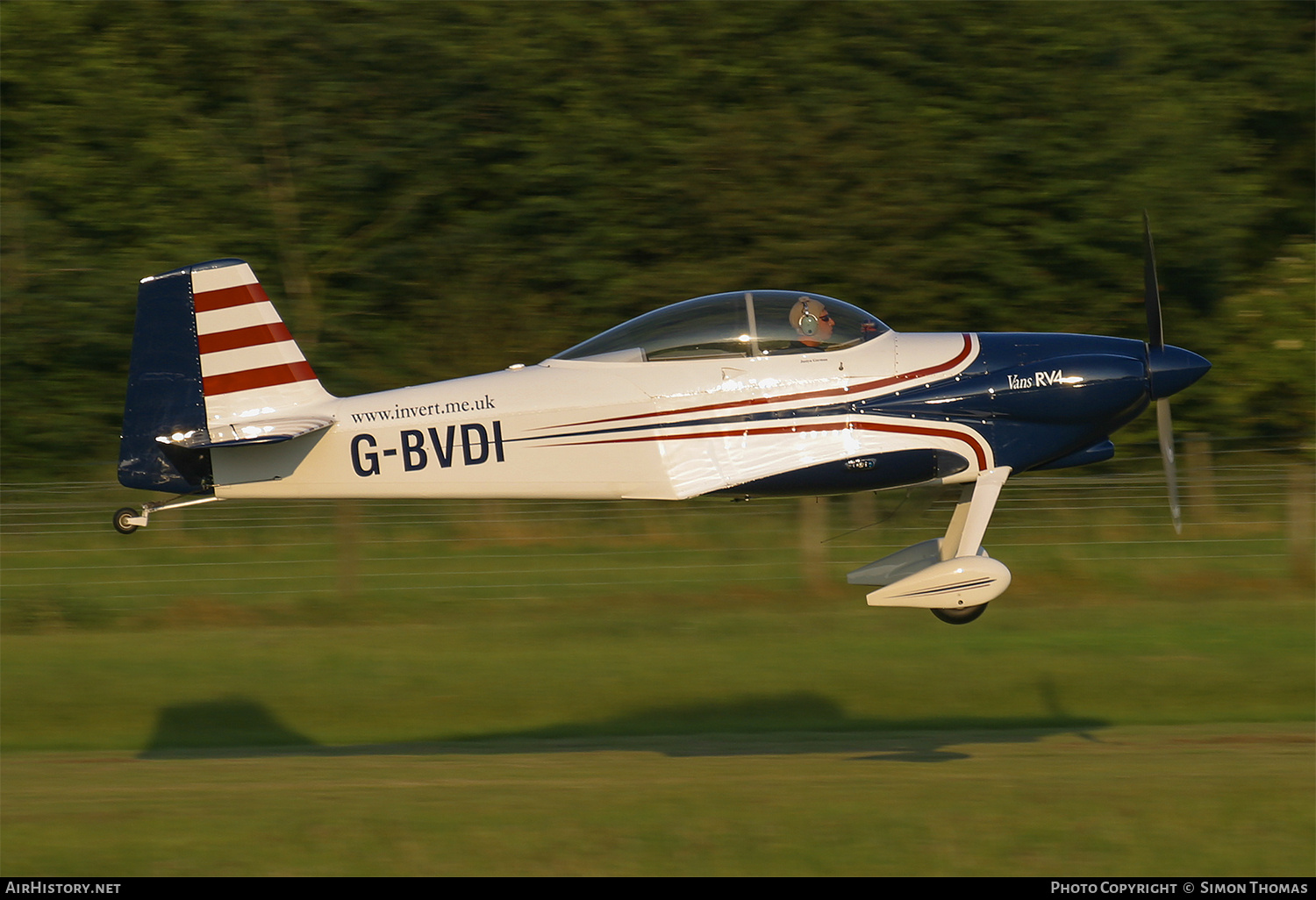 Aircraft Photo of G-BVDI | Van's RV-4 | AirHistory.net #876014