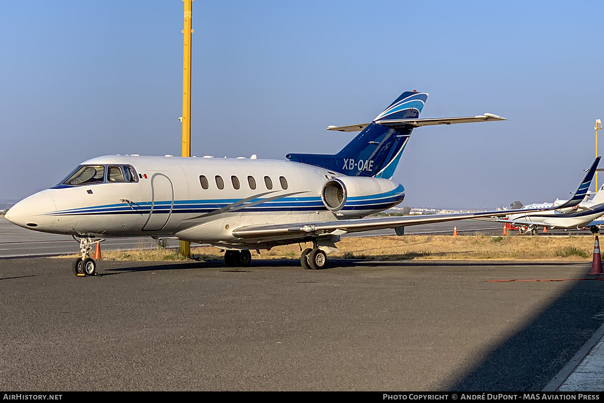 Aircraft Photo of XB-OAE | Hawker Beechcraft 800XP | AirHistory.net #876033
