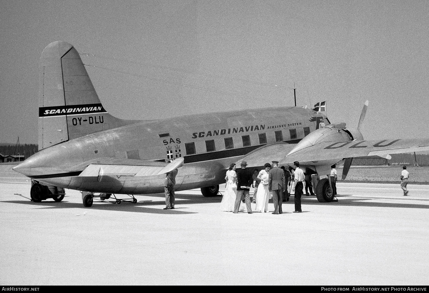 Aircraft Photo of OY-DLU | Vickers 628 Viking 1B | Scandinavian Airlines System - SAS | AirHistory.net #876066