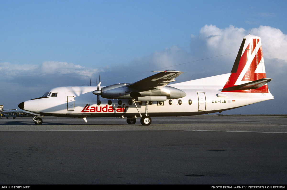 Aircraft Photo of OE-ILB | Fokker F27-600 Friendship | Lauda Air | AirHistory.net #876075