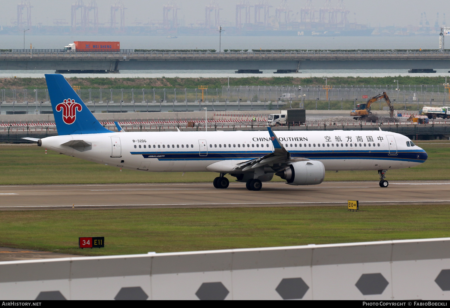 Aircraft Photo of B-32DG | Airbus A321-253NX | China Southern Airlines | AirHistory.net #876098