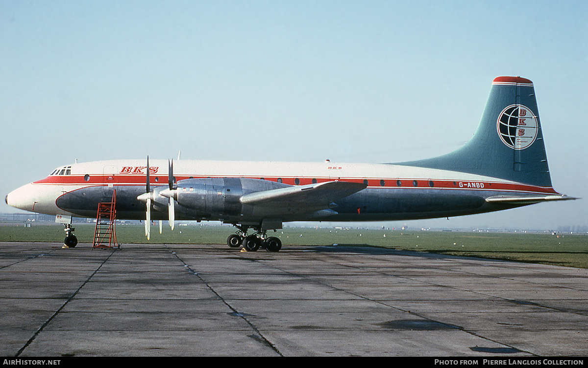 Aircraft Photo of G-ANBD | Bristol 175 Britannia 100 | BKS Air Transport | AirHistory.net #876111
