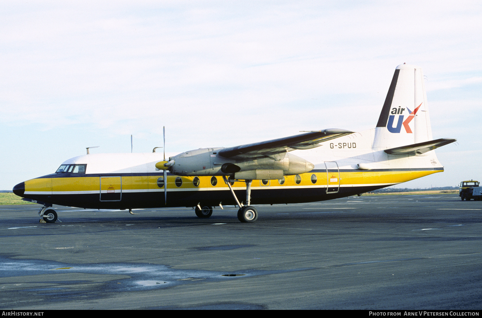 Aircraft Photo of G-SPUD | Fokker F27-100 Friendship | Air UK | AirHistory.net #876137