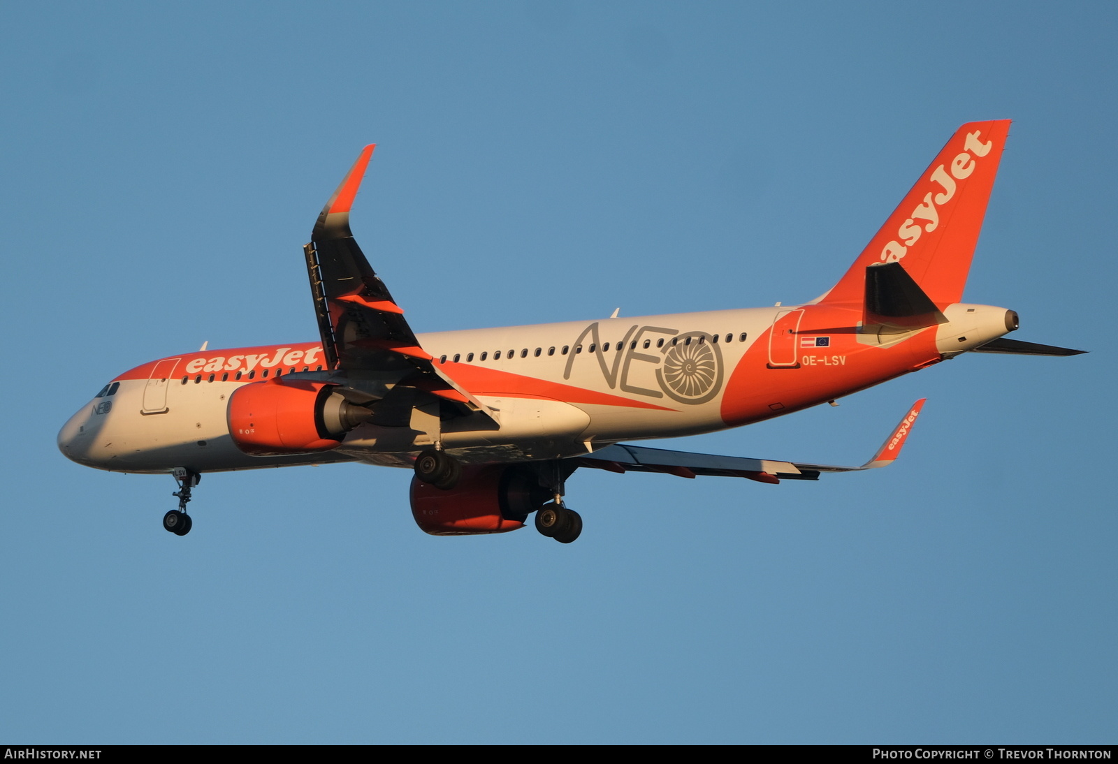 Aircraft Photo of OE-LSV | Airbus A320-251N | EasyJet | AirHistory.net #876152