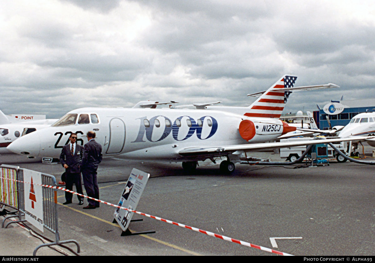 Aircraft Photo of N125CJ | British Aerospace BAe-125-1000A | AirHistory.net #876155