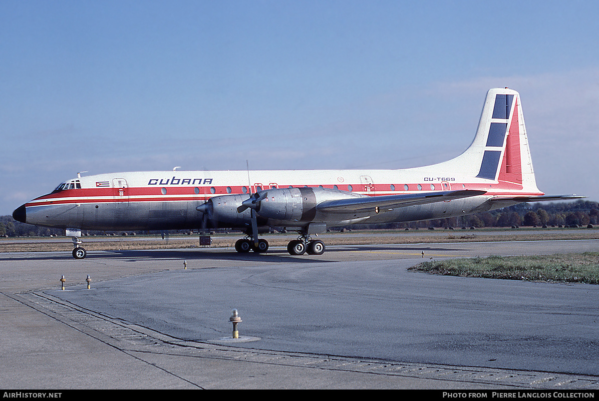Aircraft Photo of CU-T669 | Bristol 175 Britannia 318 | Cubana | AirHistory.net #876157