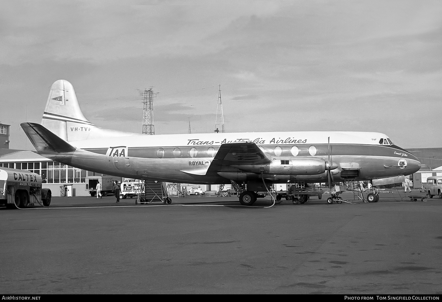 Aircraft Photo of VH-TVF | Vickers 720 Viscount | Trans-Australia Airlines - TAA | AirHistory.net #876161