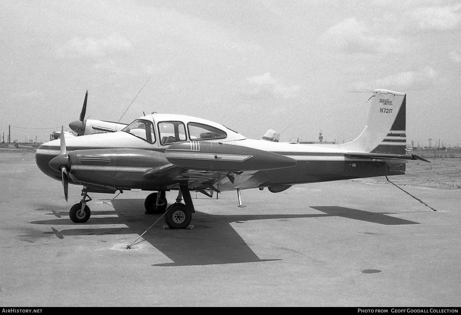 Aircraft Photo of N721T | Temco D-16 Twin Navion | AirHistory.net #876189
