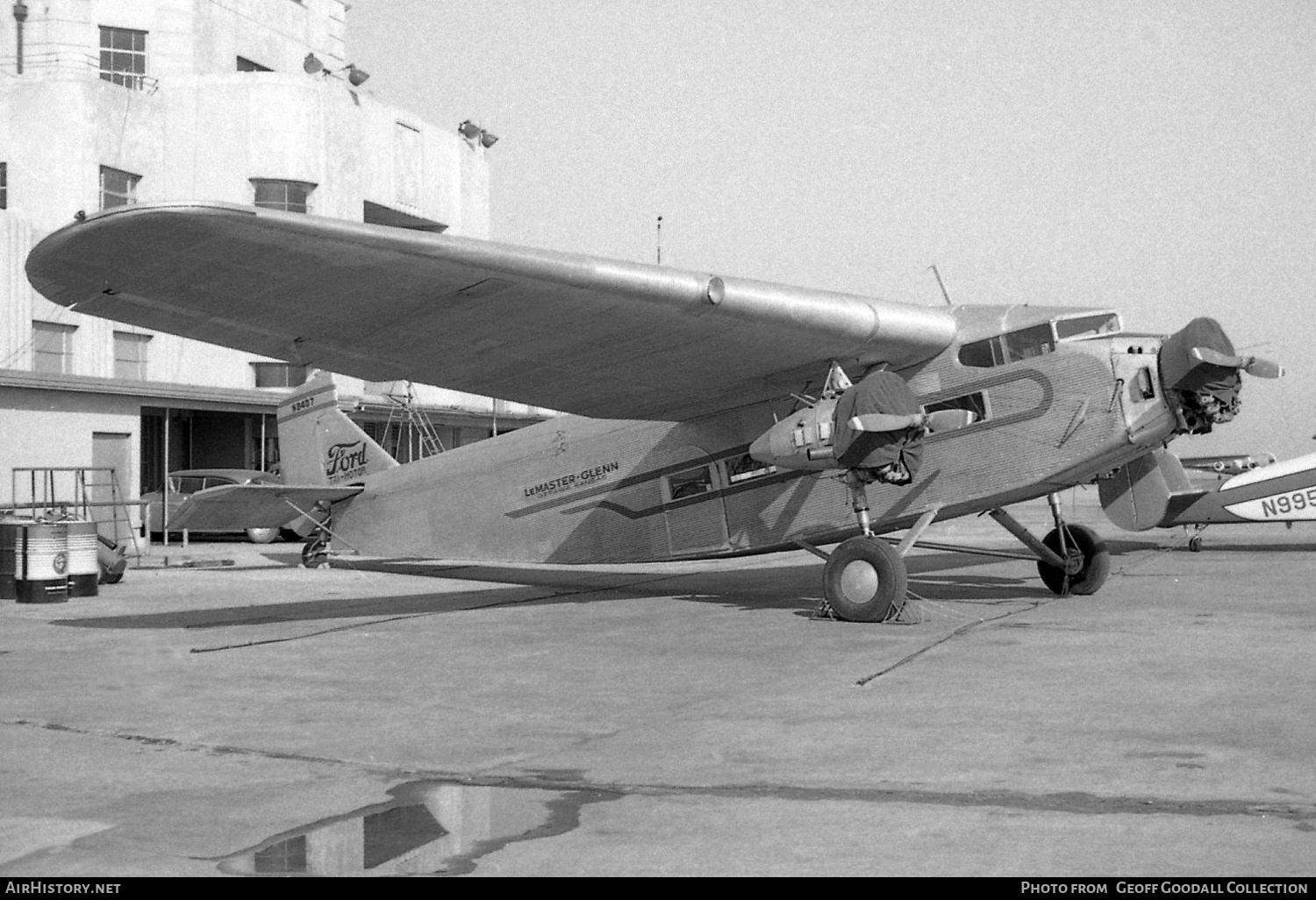 Aircraft Photo of N8407 | Ford 4-AT-E Tri-Motor | LeMaster-Glenn Aerial Spraying | AirHistory.net #876273