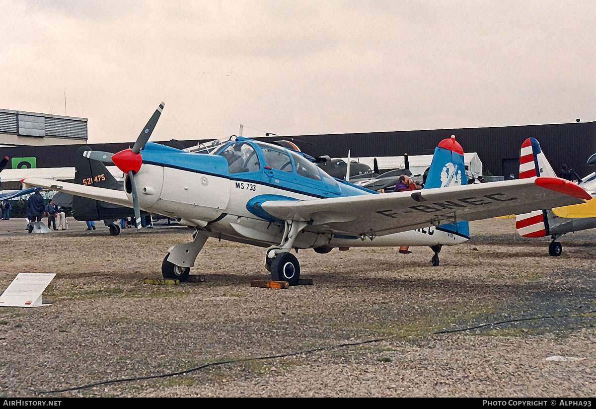 Aircraft Photo of F-BNEC | Morane-Saulnier MS-733 Alcyon | AirHistory.net #876295