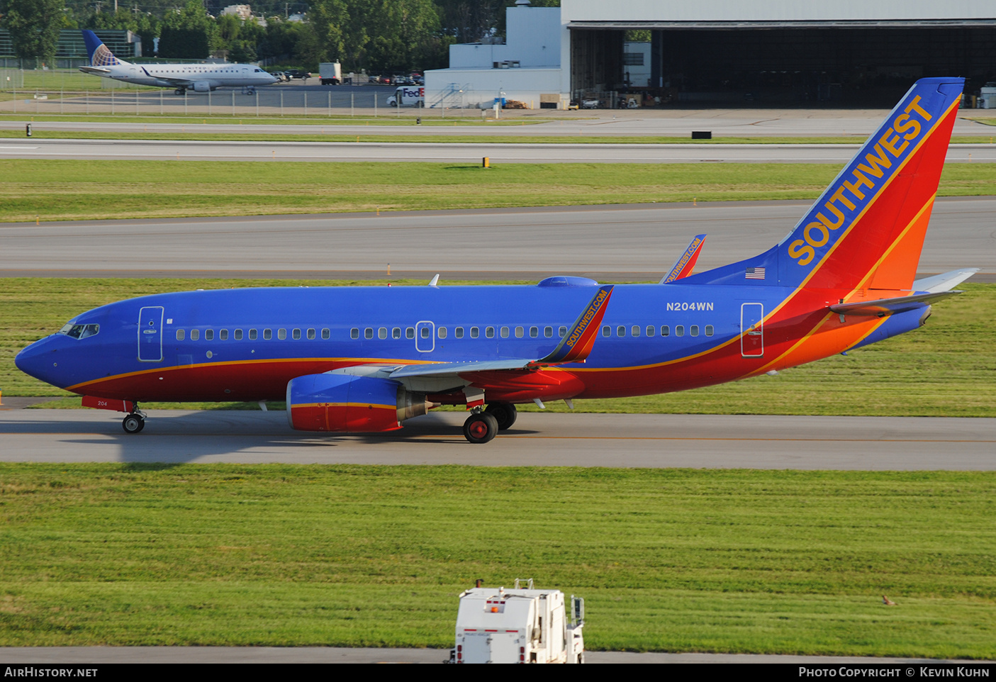 Aircraft Photo of N204WN | Boeing 737-7H4 | Southwest Airlines | AirHistory.net #876297