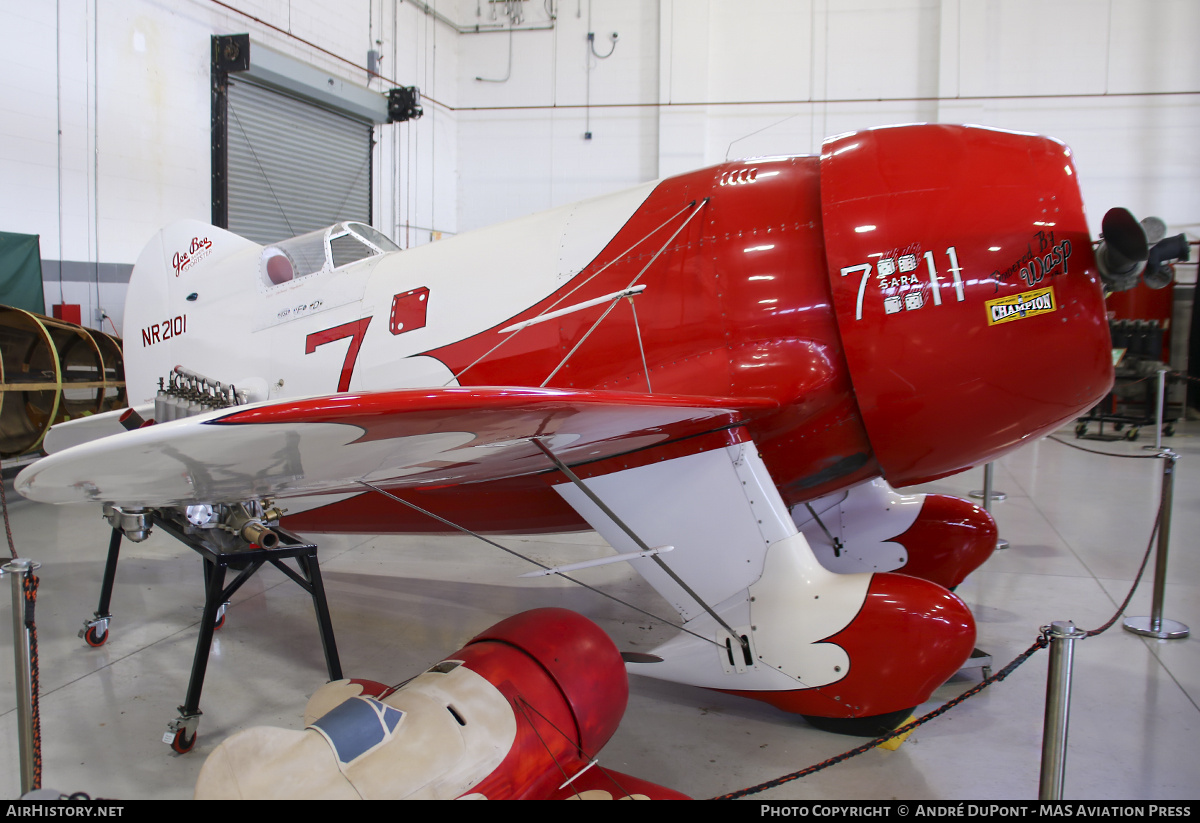 Aircraft Photo of N2101 / NR2101 | Granville Gee Bee R-2 Super Sportster (replica) | AirHistory.net #876315