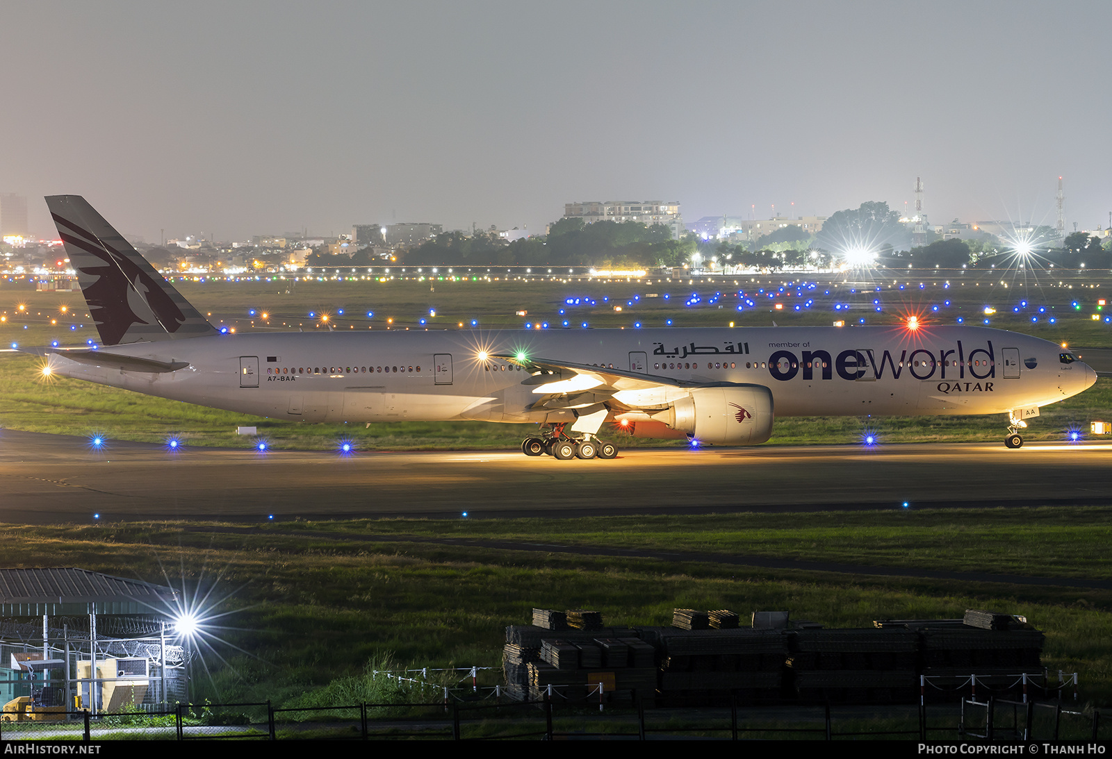 Aircraft Photo of A7-BAA | Boeing 777-3DZ/ER | Qatar Airways | AirHistory.net #876325