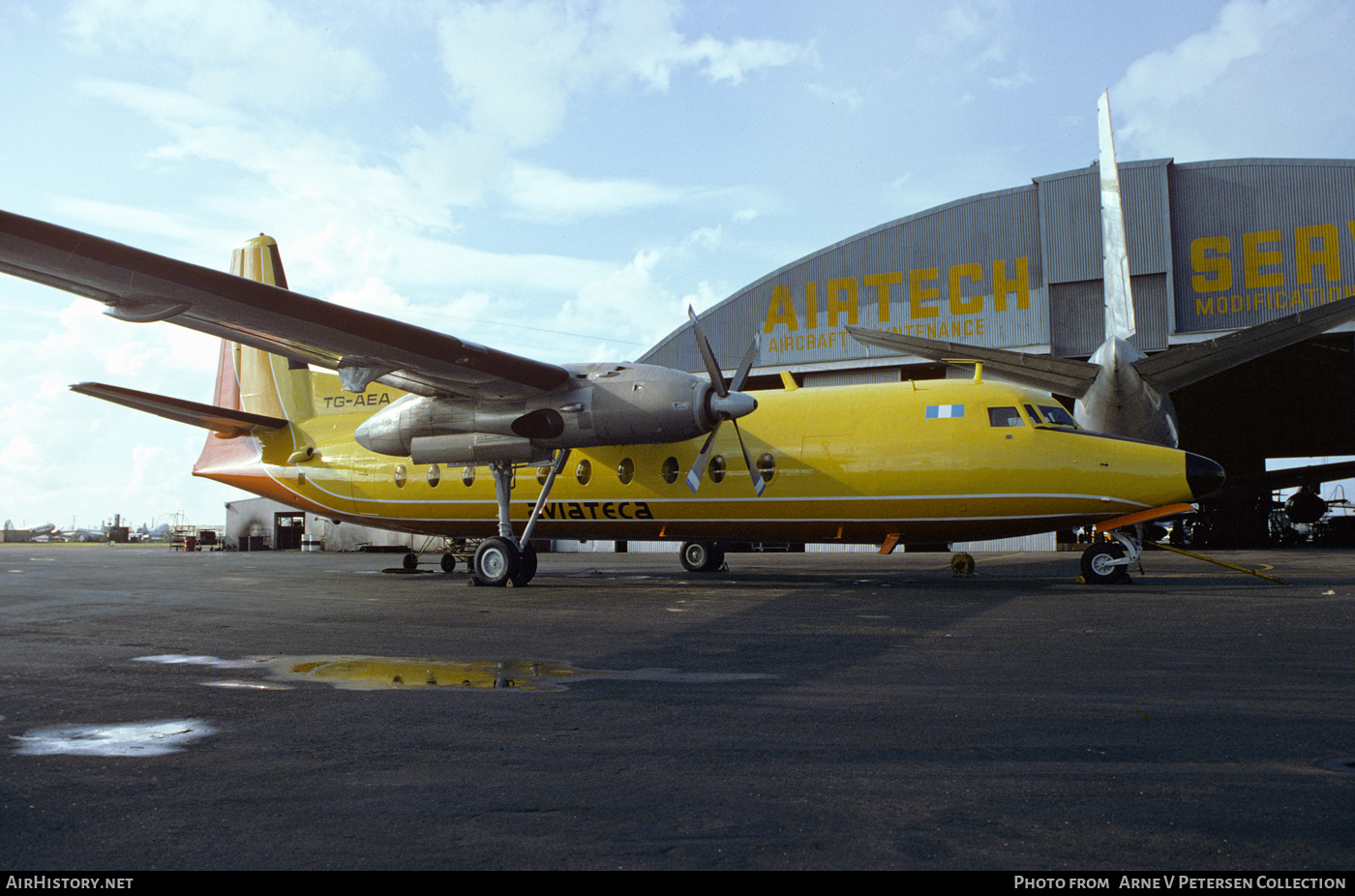 Aircraft Photo of TG-AEA | Fokker F27-600 Friendship | Aviateca | AirHistory.net #876339