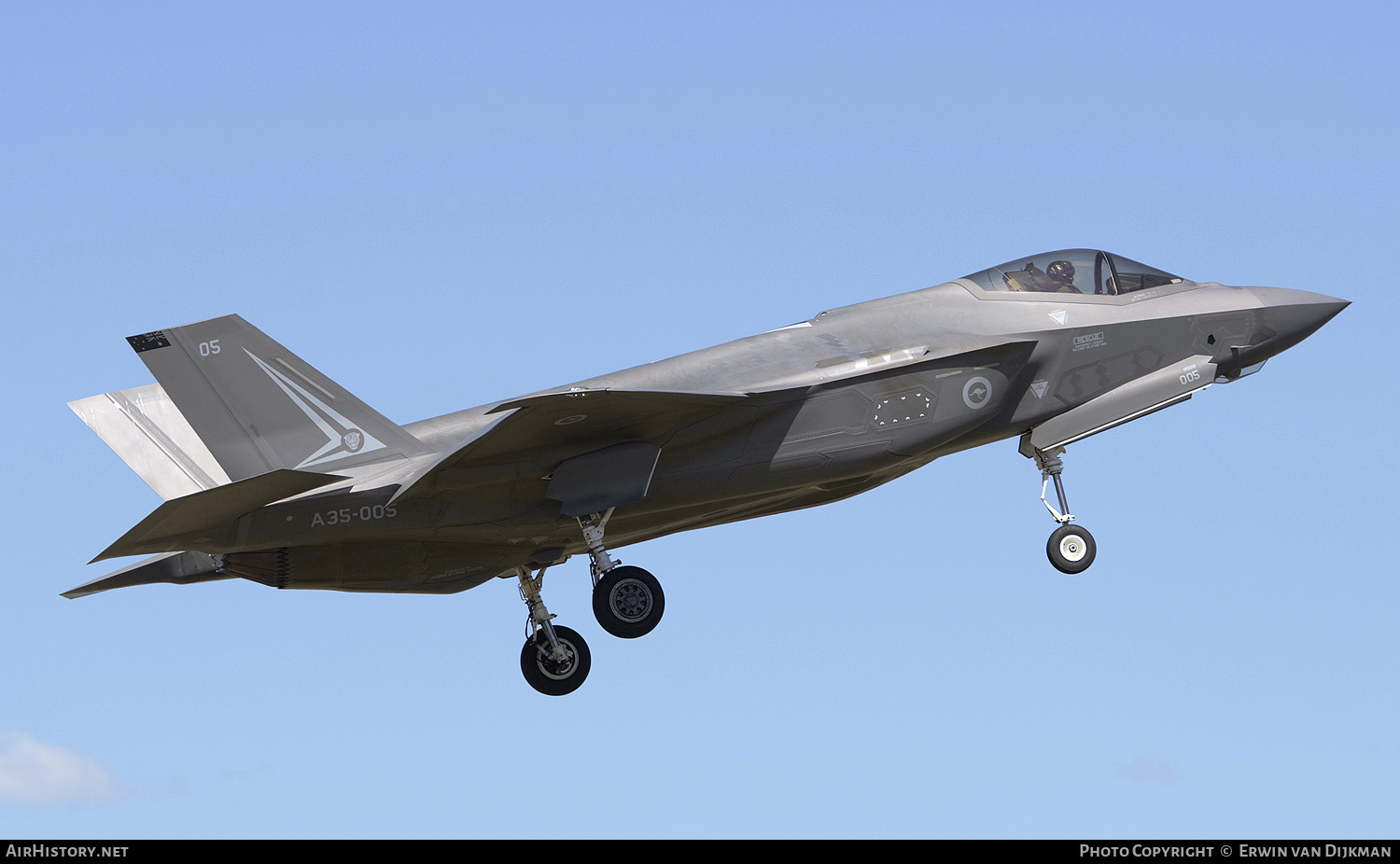 Aircraft Photo of A35-005 | Lockheed Martin F-35A Lightning II | Australia - Air Force | AirHistory.net #876355