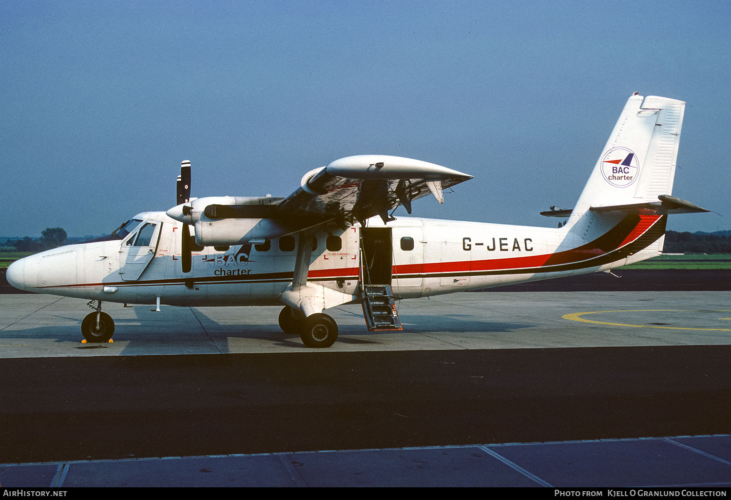 Aircraft Photo of G-JEAC | De Havilland Canada DHC-6-300 Twin Otter | BAC Charter | AirHistory.net #876376
