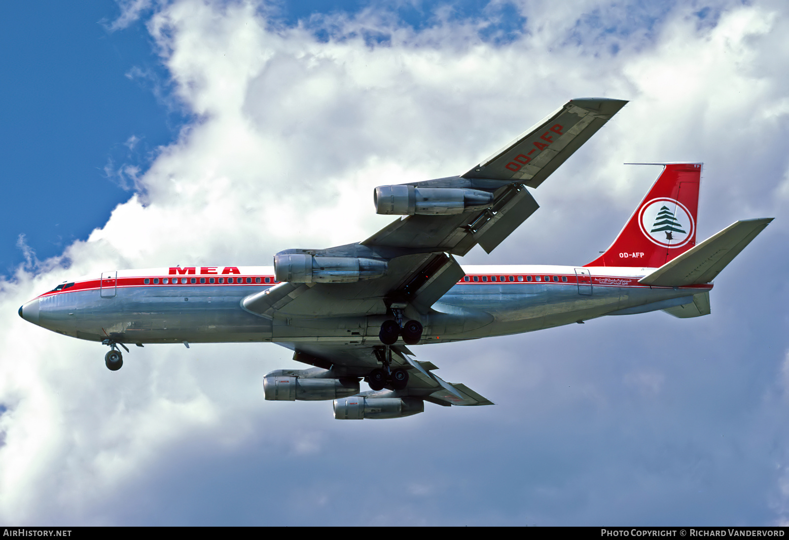 Aircraft Photo of OD-AFP | Boeing 720-023(B) | MEA - Middle East Airlines | AirHistory.net #876389