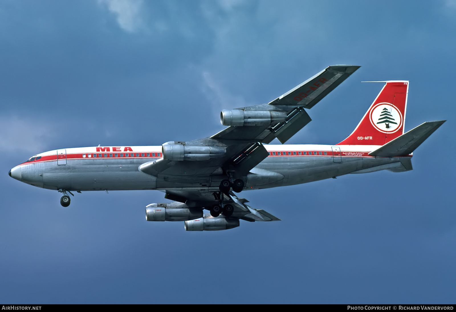 Aircraft Photo of OD-AFR | Boeing 720-023B | MEA - Middle East Airlines | AirHistory.net #876390