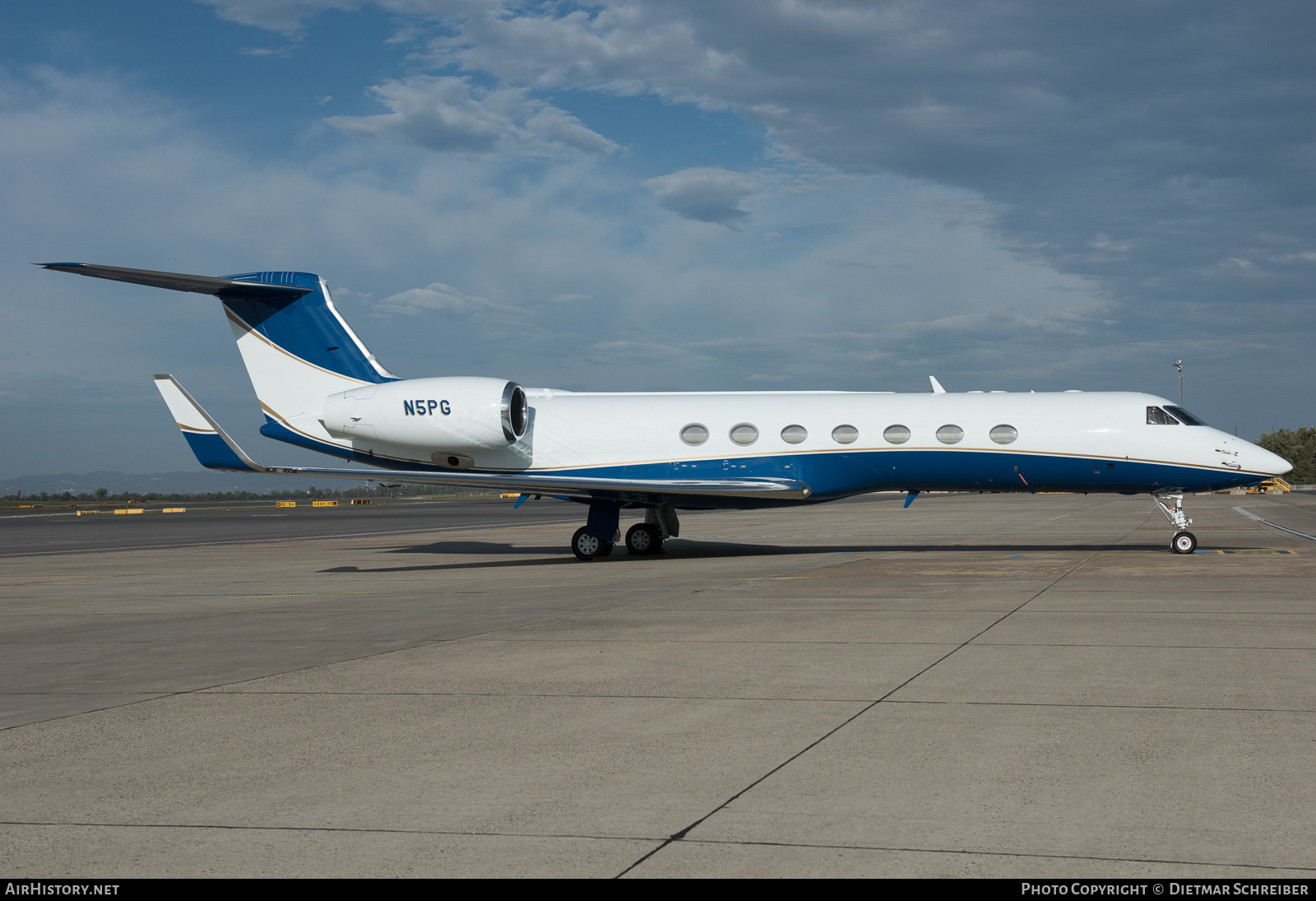Aircraft Photo of N5PG | Gulfstream Aerospace G-V-SP Gulfstream G550 | AirHistory.net #876406