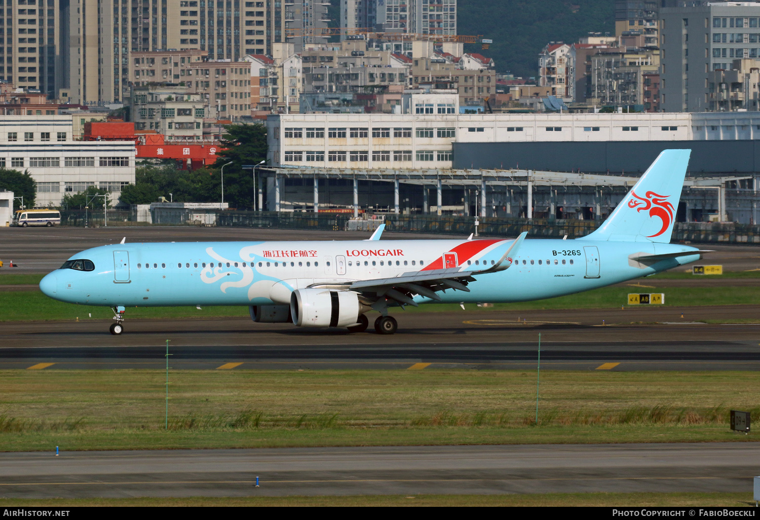 Aircraft Photo of B-326S | Airbus A321-251NX | Loong Air | AirHistory.net #876494