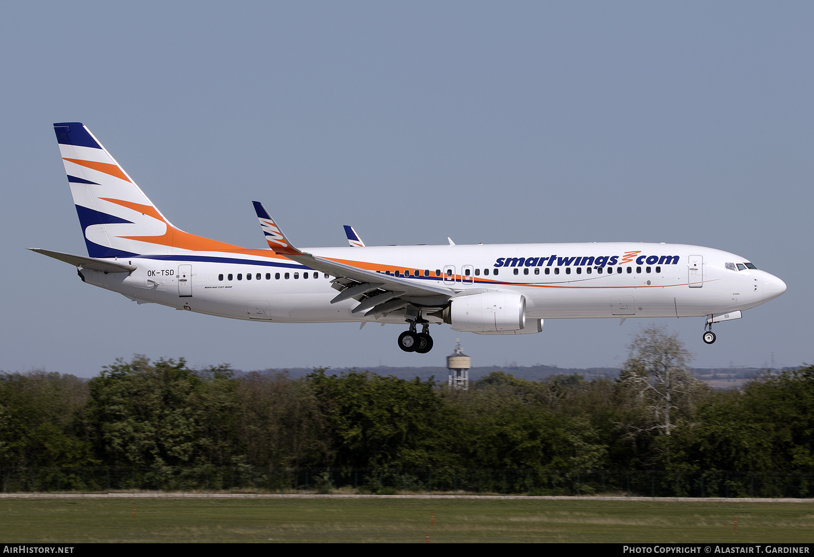 Aircraft Photo of OK-TSD | Boeing 737-8Q8 | Smartwings | AirHistory.net #876518