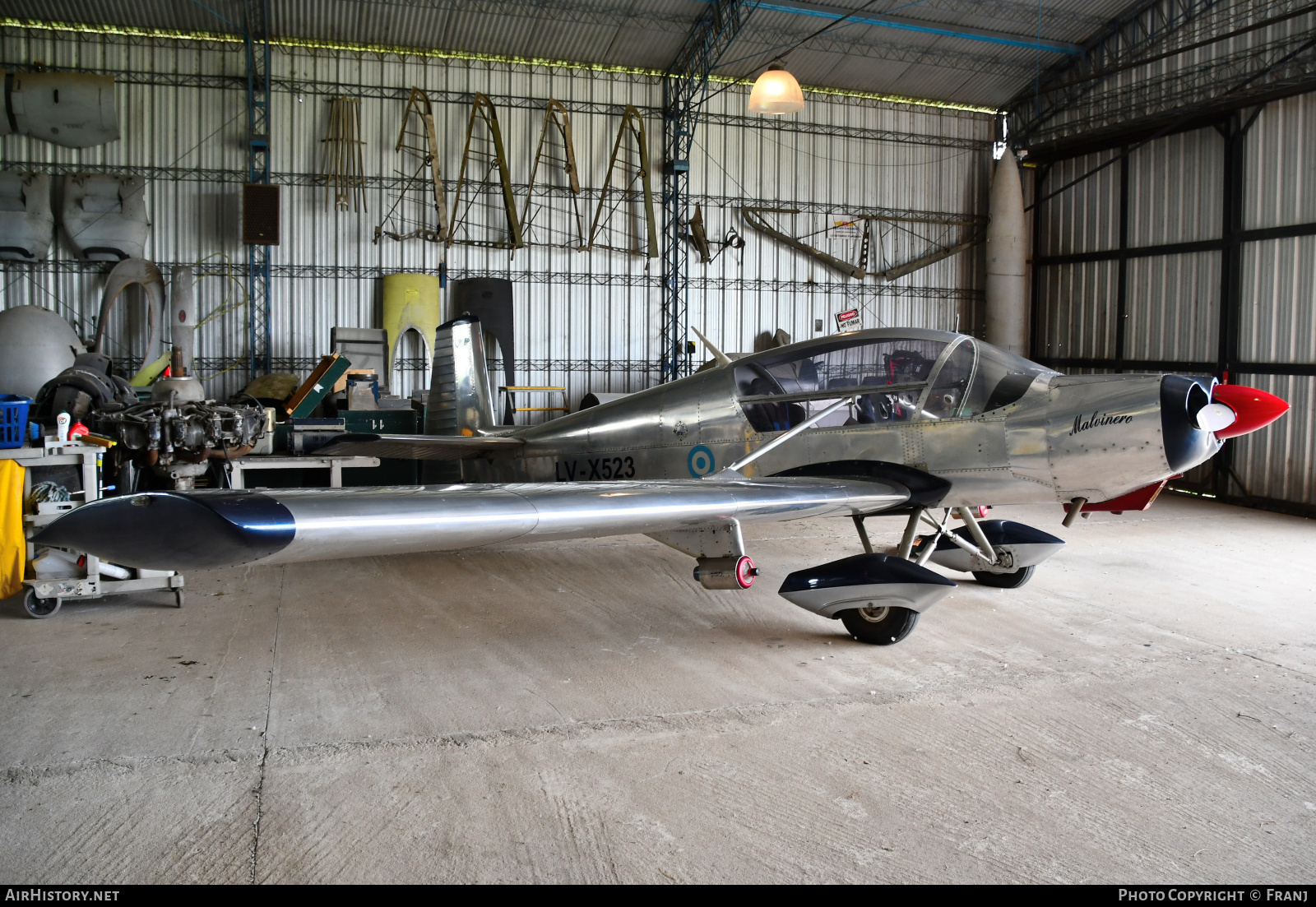 Aircraft Photo of LV-X523 | Malvinero I | AirHistory.net #876539