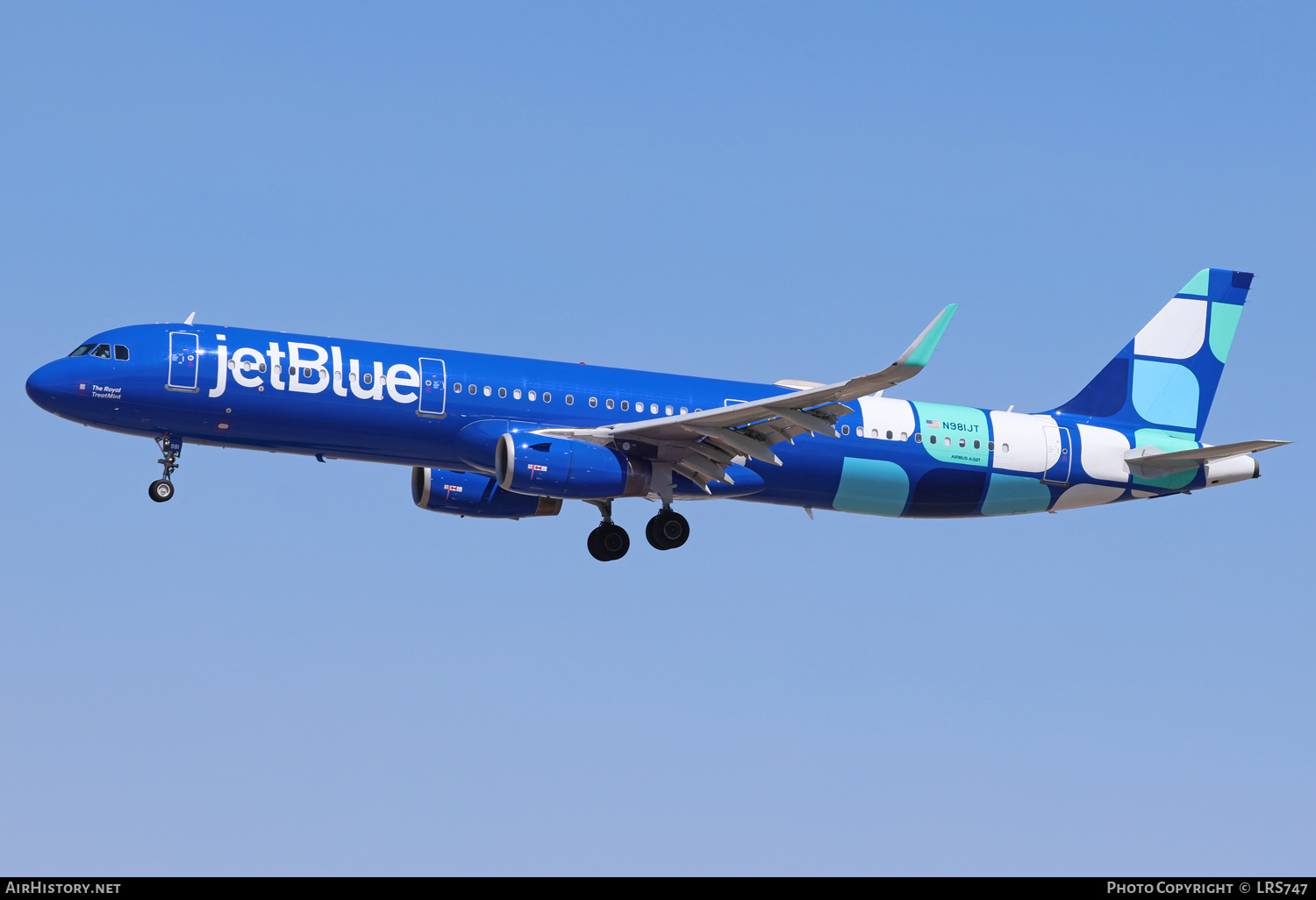 Aircraft Photo of N981JT | Airbus A321-231 | JetBlue Airways | AirHistory.net #876575