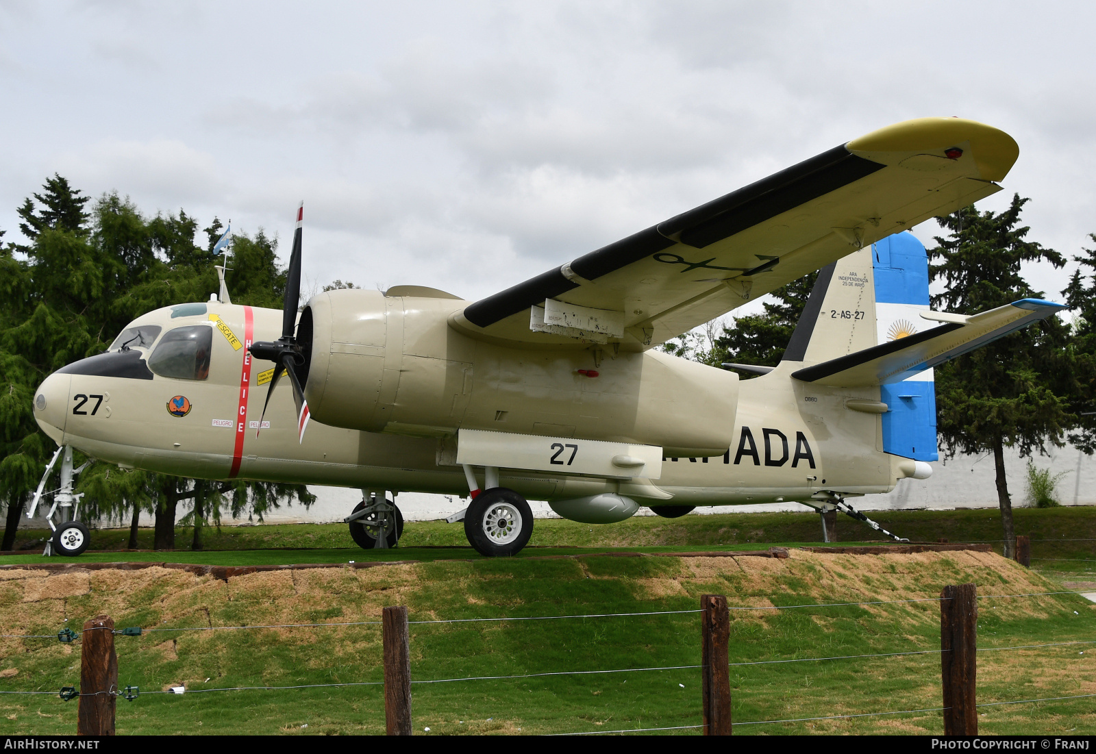 Aircraft Photo of 0860 | Grumman S-2G Tracker (G-121) | Argentina - Navy | AirHistory.net #876577
