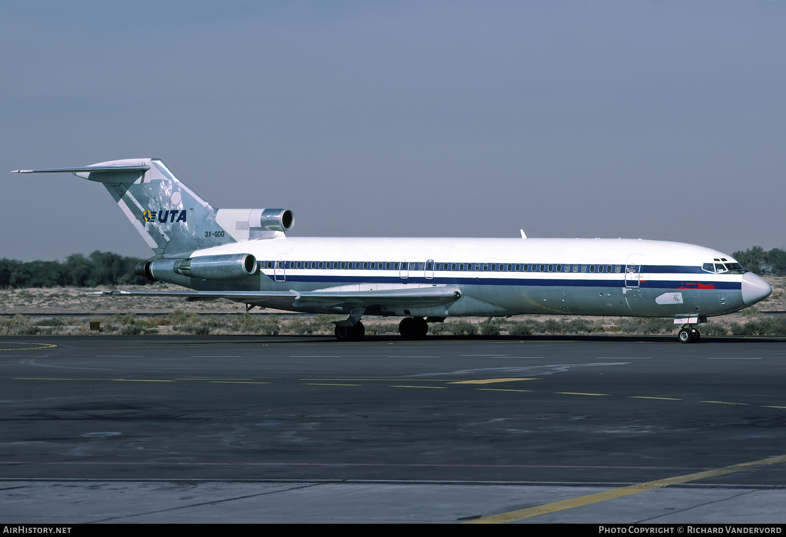 Aircraft Photo of 3X-GDO | Boeing 727-223 | UTA - Union des Transports Africains de Guinée | AirHistory.net #876595