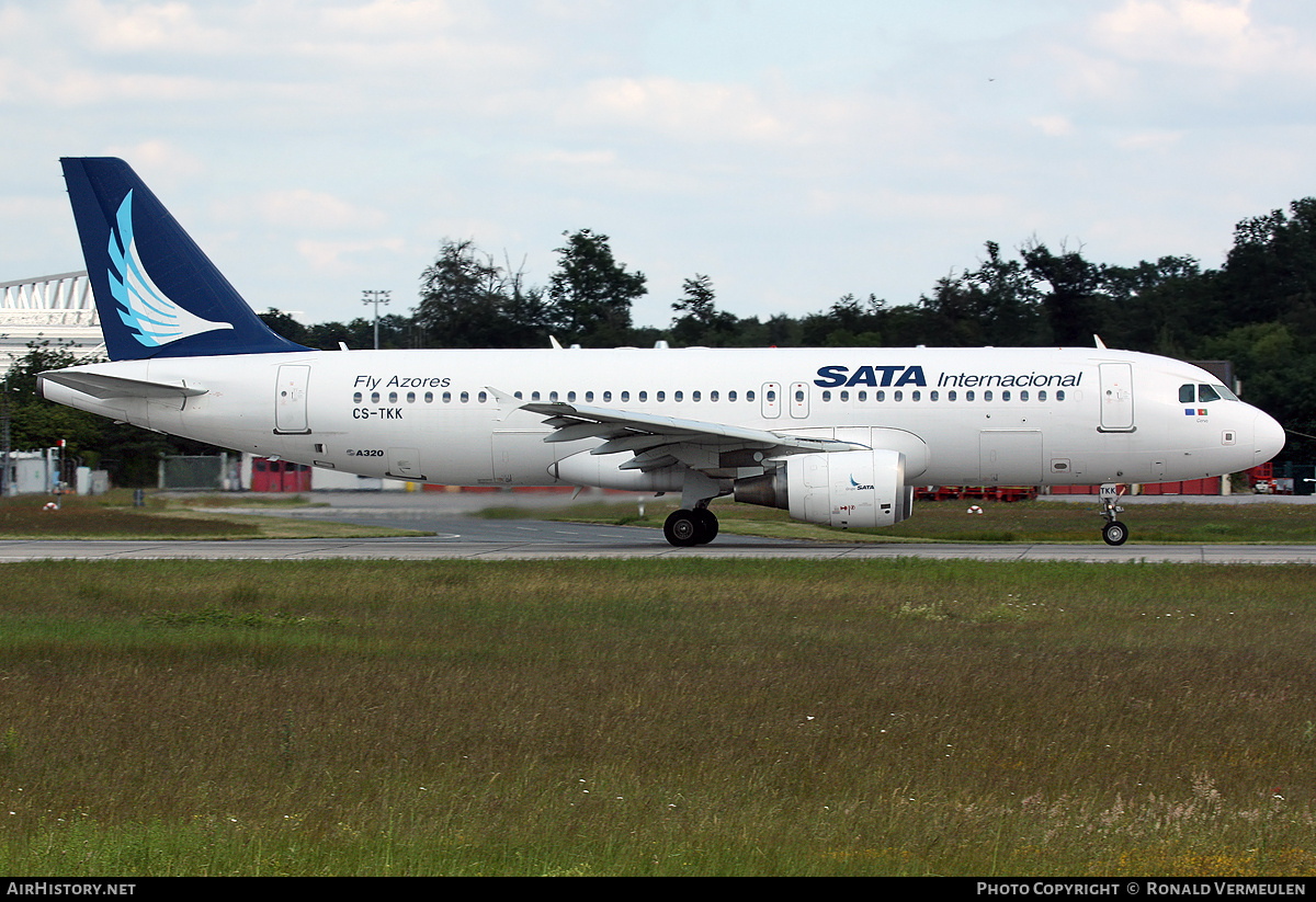 Aircraft Photo of CS-TKK | Airbus A320-214 | SATA Internacional | AirHistory.net #876609