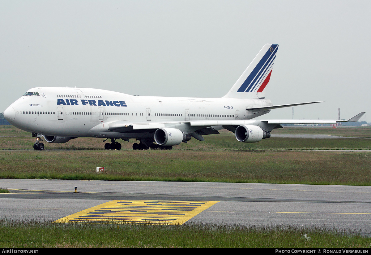 Aircraft Photo of F-GEXB | Boeing 747-4B3M | Air France | AirHistory.net #876610