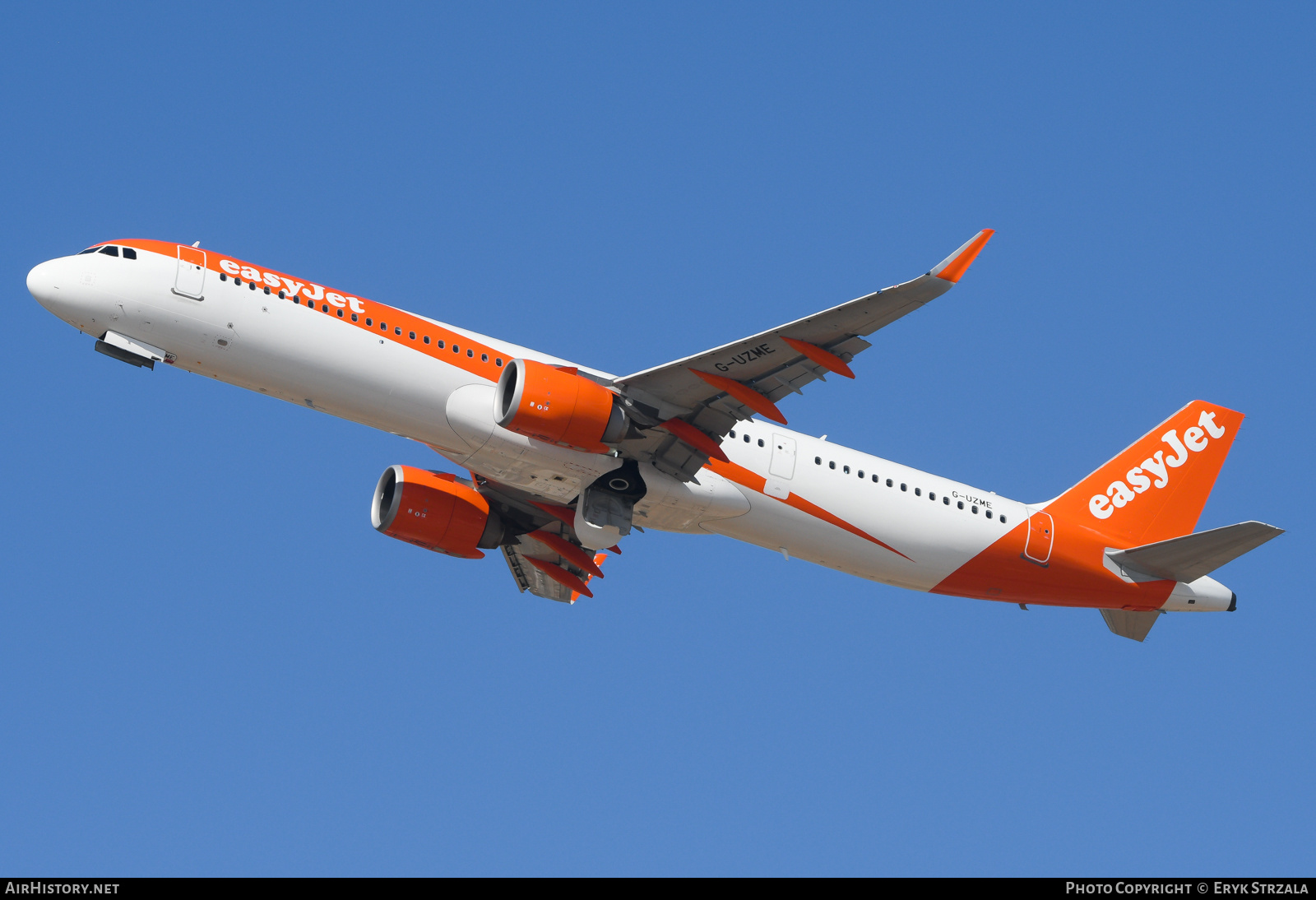Aircraft Photo of G-UZME | Airbus A321-251NX | EasyJet | AirHistory.net #876618