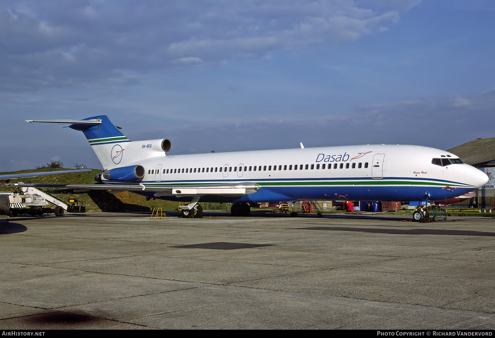 Aircraft Photo of 5N-BEG | Boeing 727-256/Adv | Dasab Airlines | AirHistory.net #876623